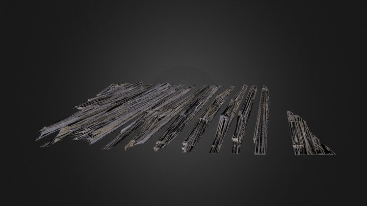 b 3D Model
