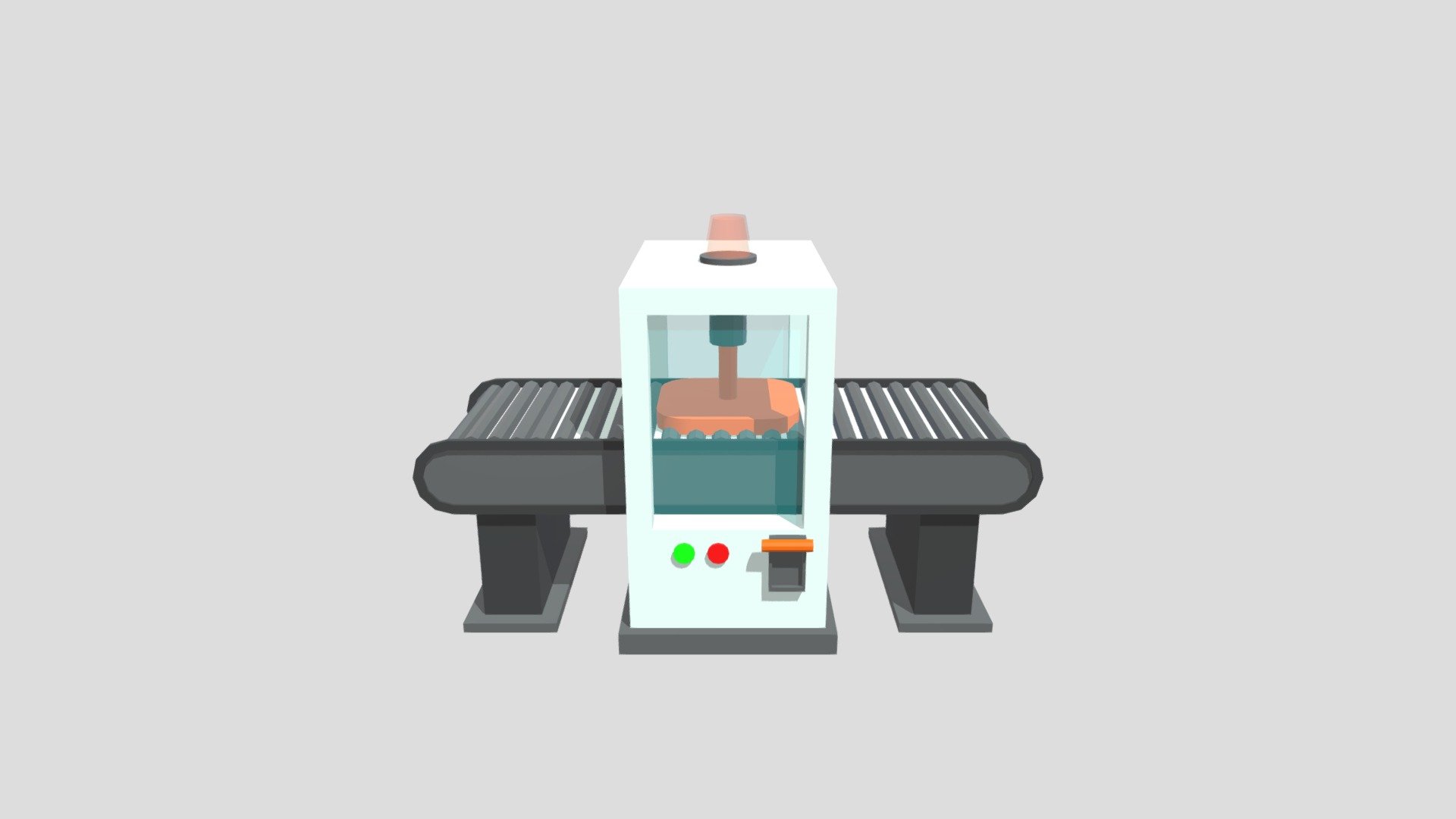 Low-Poly Conveyor for SCADA & HMI - Download Free 3D model by bucbucket ...
