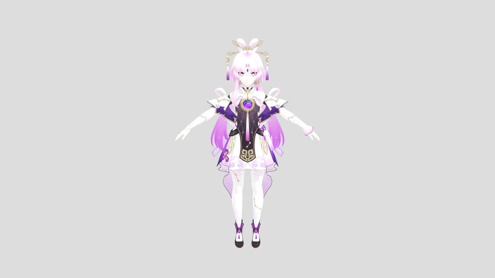 Star_Rail_-_Fu_Xuan 3D Model