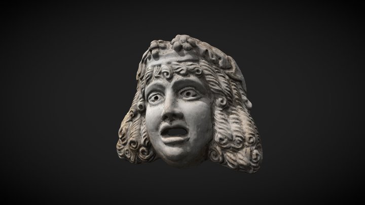 Roman mask model 3D Model