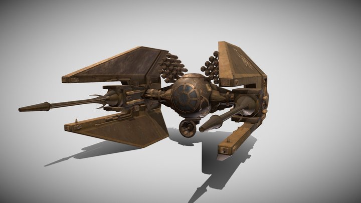 tie_fighter_001 3D Model