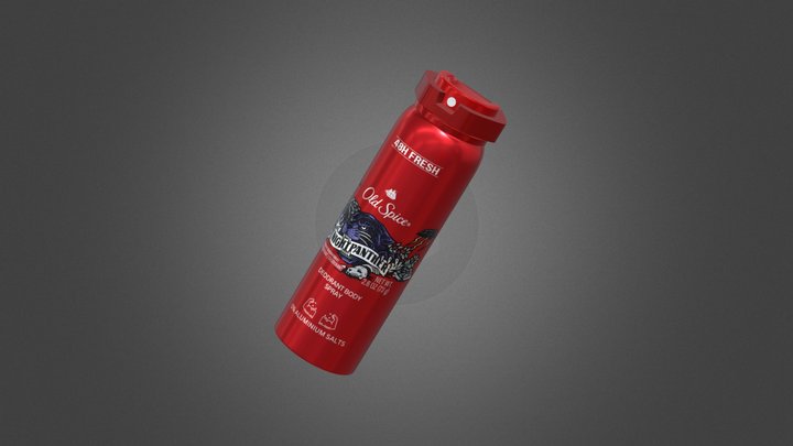 OldSpice spray bottle