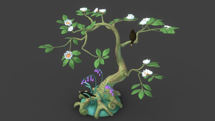 Sunshower 3D Model