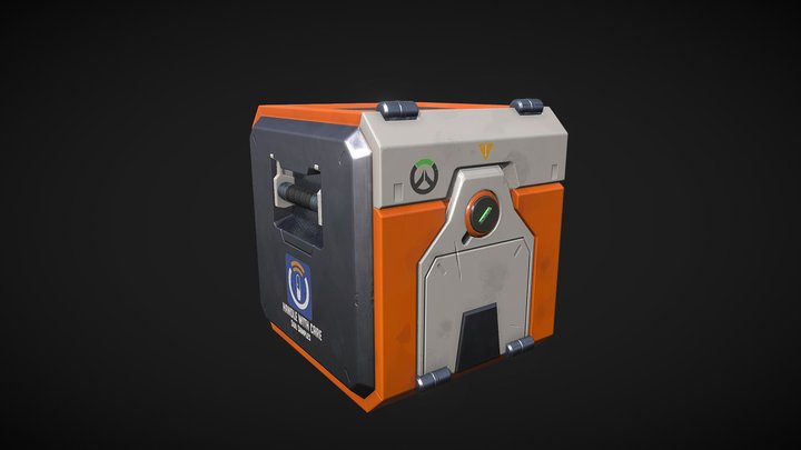 Overwatch Ecopoint Box 3D Model