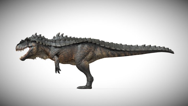 Hyperendocrin Giganotosaurus - The Isle 3D Model