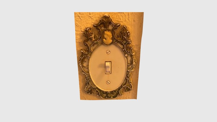 Decor, light switch 3D Model