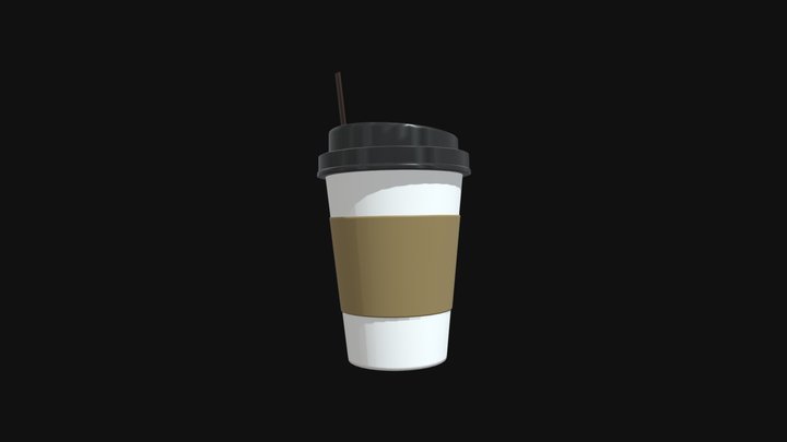 Cup Coffee 3D Model