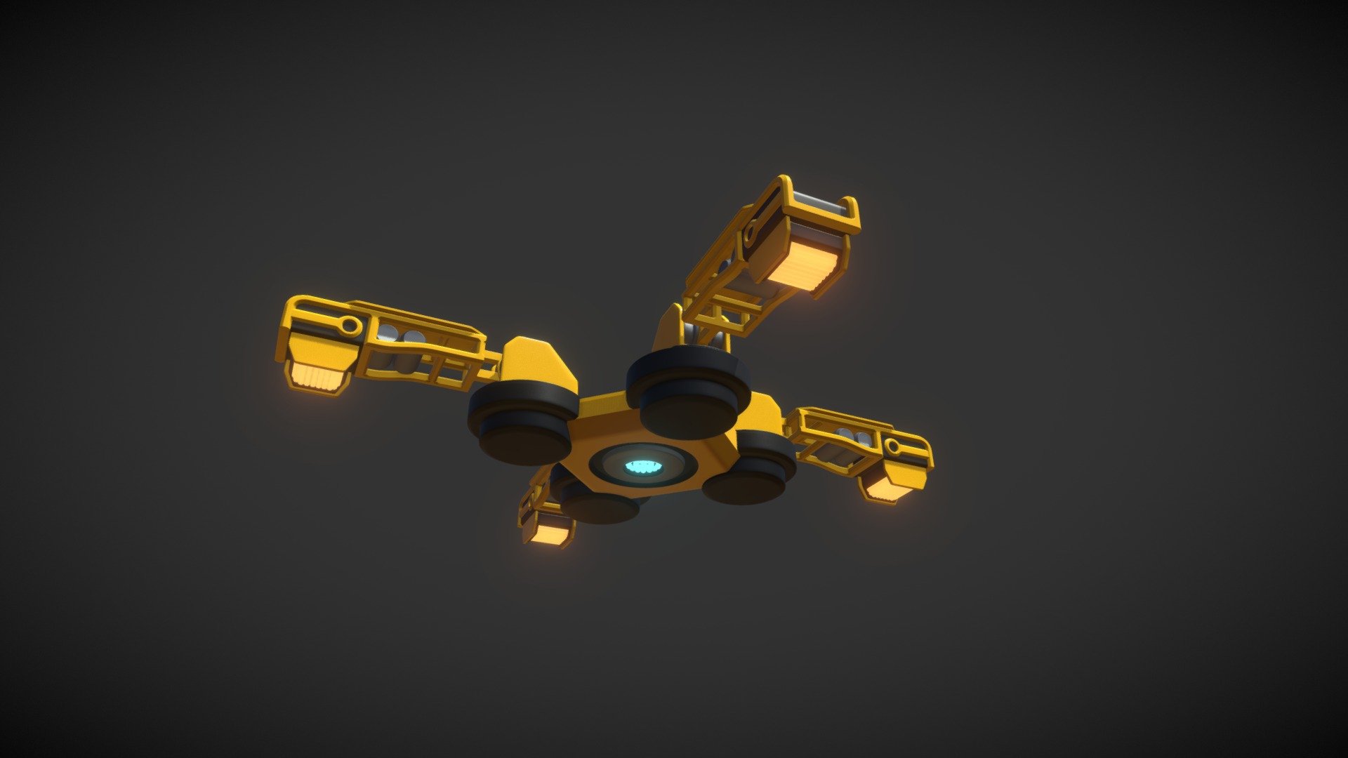 Heavy duty Drone - Buy Royalty Free 3D model by joshopel [fe77c64 ...