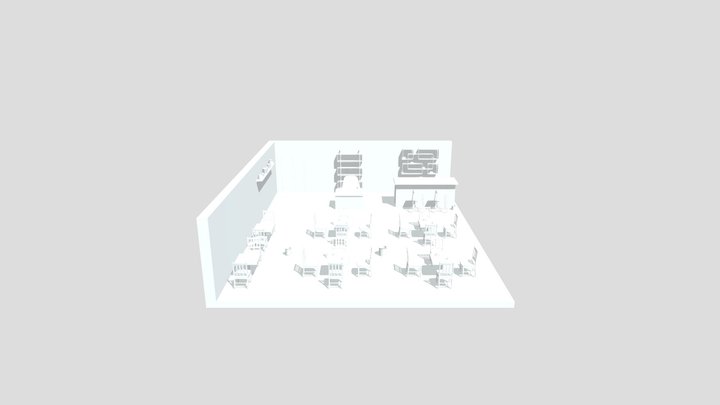 Cafe 3D Model