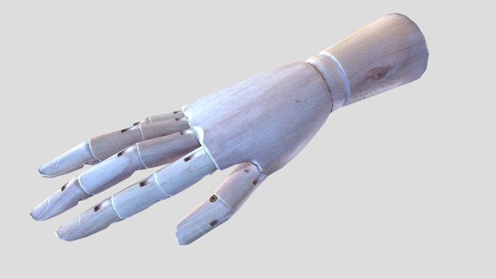 Mannequin hand [Photogrammetry | VR Ready] 3D Model