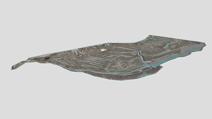 Isla del Trocadero 3D Model