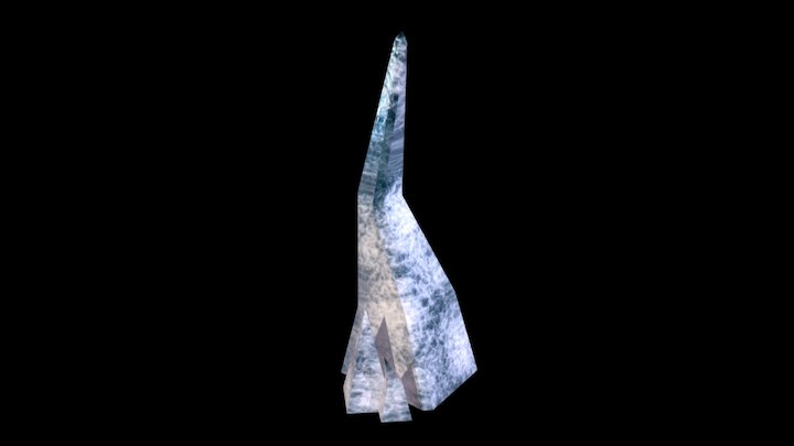 Ice Crystal 1 3D Model
