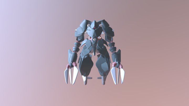 Zeon_type_ms 3D Model