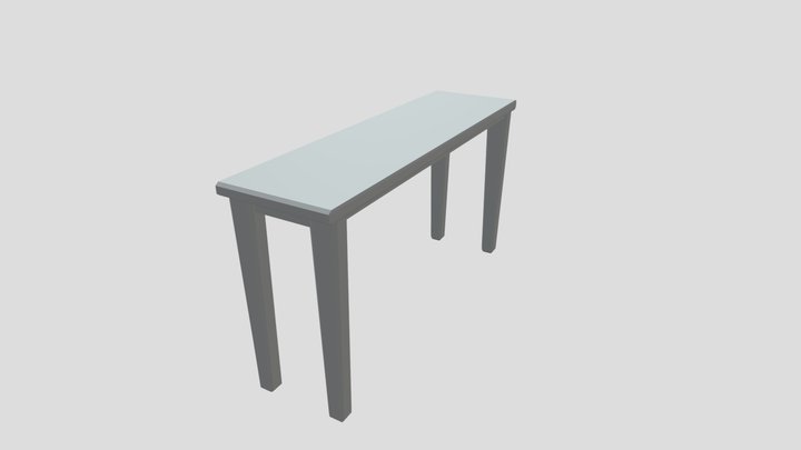 TVTable 3D Model