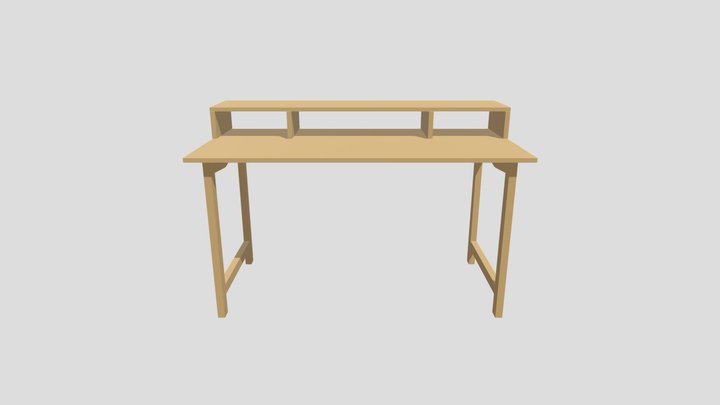 Design Meja 2021 3D Model