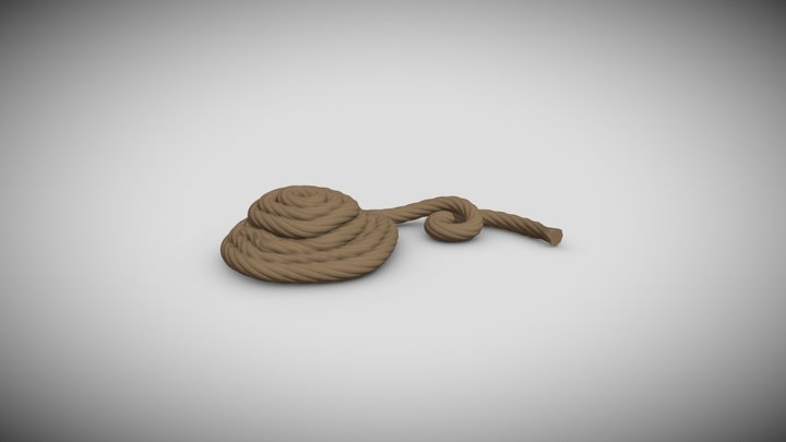 Rope Pile 3D Model