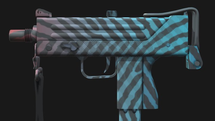 mac-10 3D Model