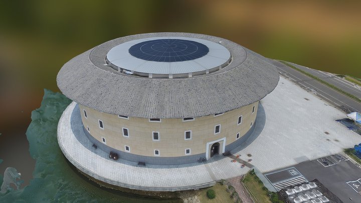 Hakka Round House 客家圓樓 3D Model