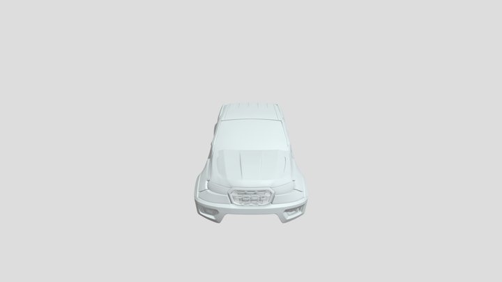 Ford Raptor - SubD 3D Model