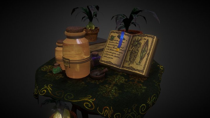 Mandrake 3D Model
