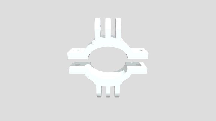 GO PRO COVER TRIPOD ADAPTER 3D Model