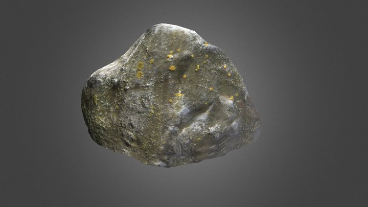 Rocking Stone 02 3D Model