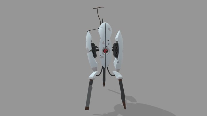 3 Condition of portal turrets 3D Model