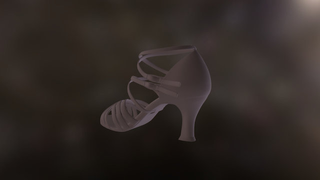 Dancing shoe V001 3D Model