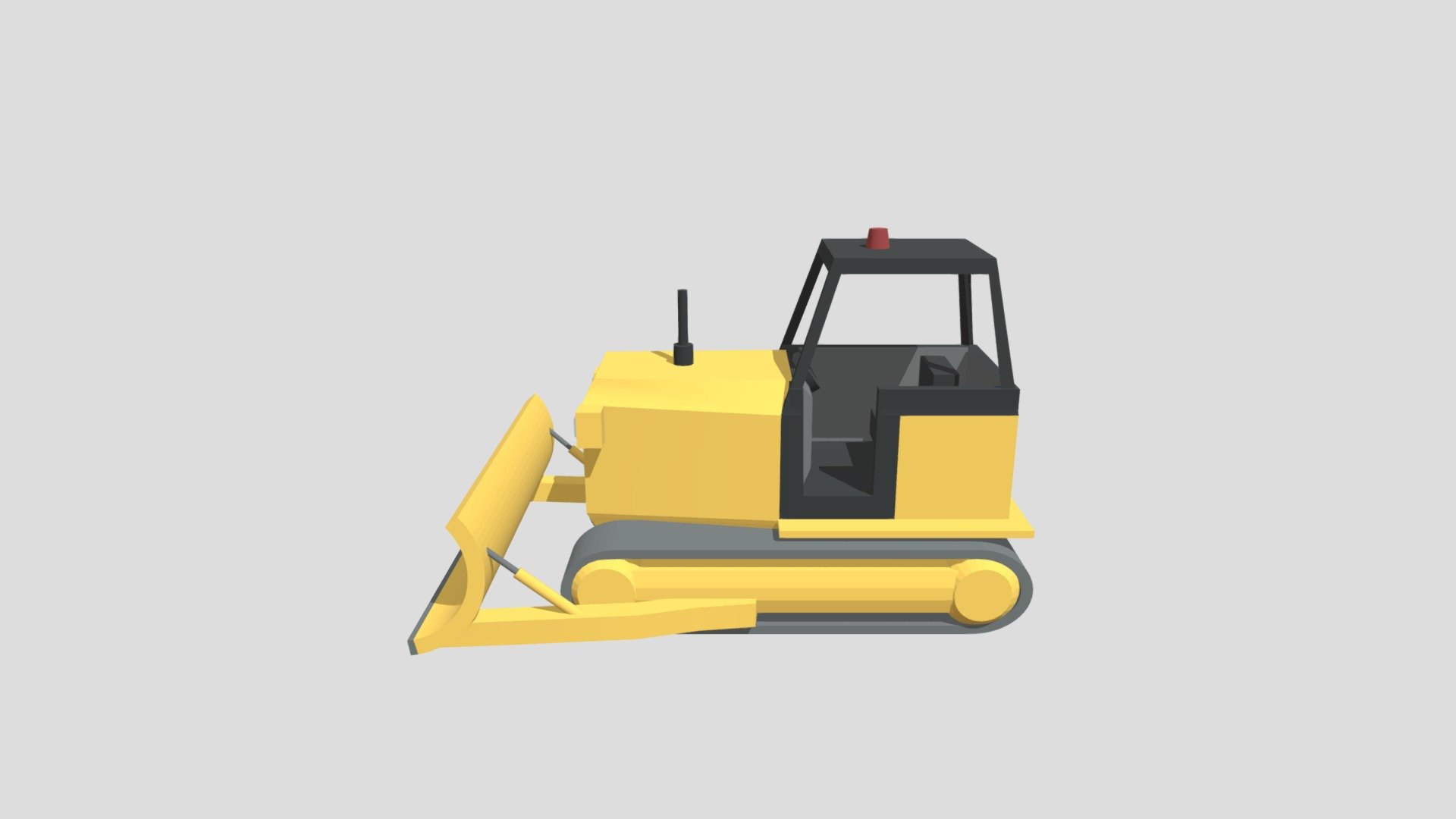 Bulldozer - Download Free 3D model by neutralize [fe823e9] - Sketchfab