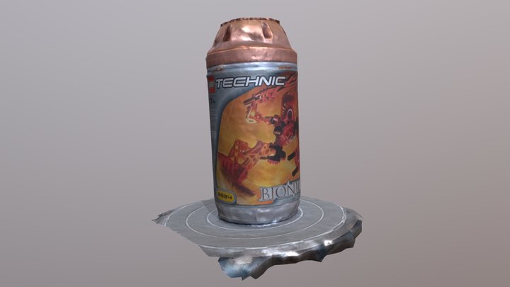 bionicle canister (3d scan) 3D Model
