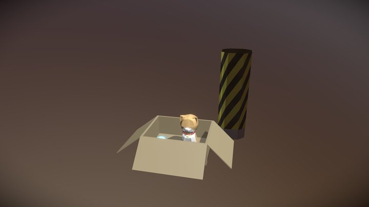 box cat 3D Model