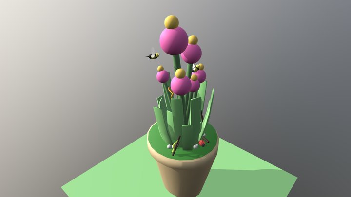 A Insects Life 3D Model