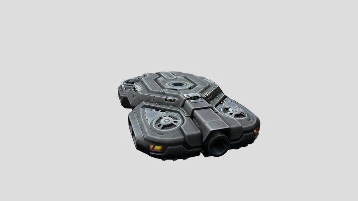 Tanki Online ares hull standard 3D Model