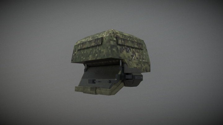 Russian Ballisitc Helmet | 6B47 3D Model