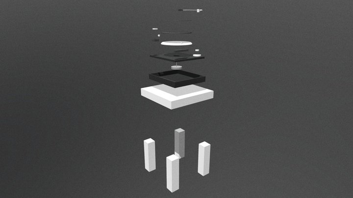 RecordPlayer 3D Model