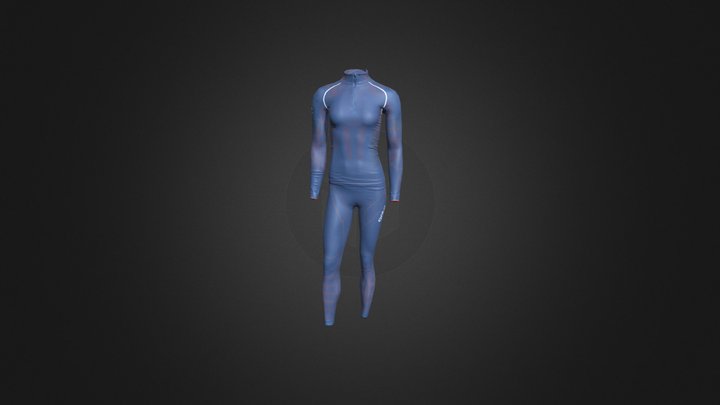 03 0037 "Sport suit odlo Olympia Sochi" 3D Model