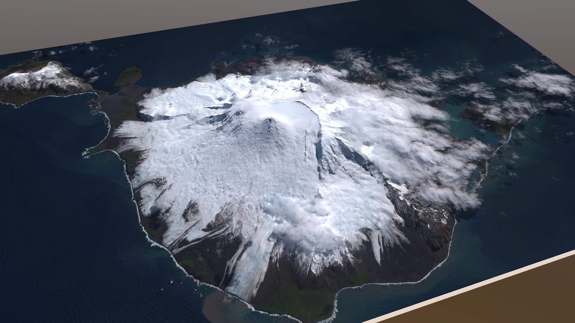 Heard Island, Antarctica, Australian Territory - Download Free 3D model by  Mark Walters (@markwalters) [fe8520e]