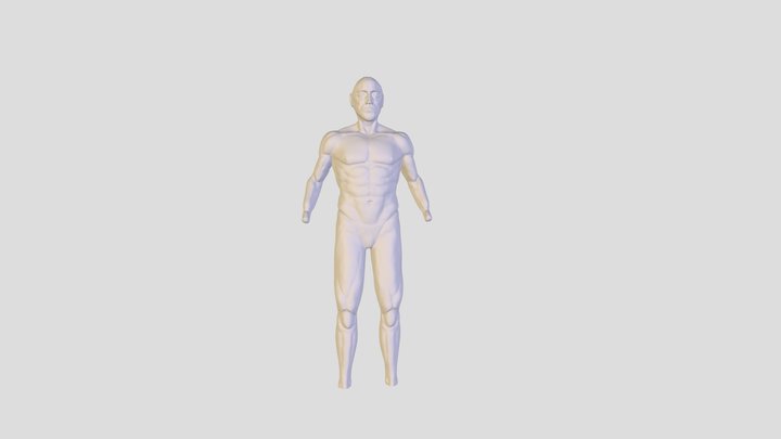 Human Body Sculpt 3D Model