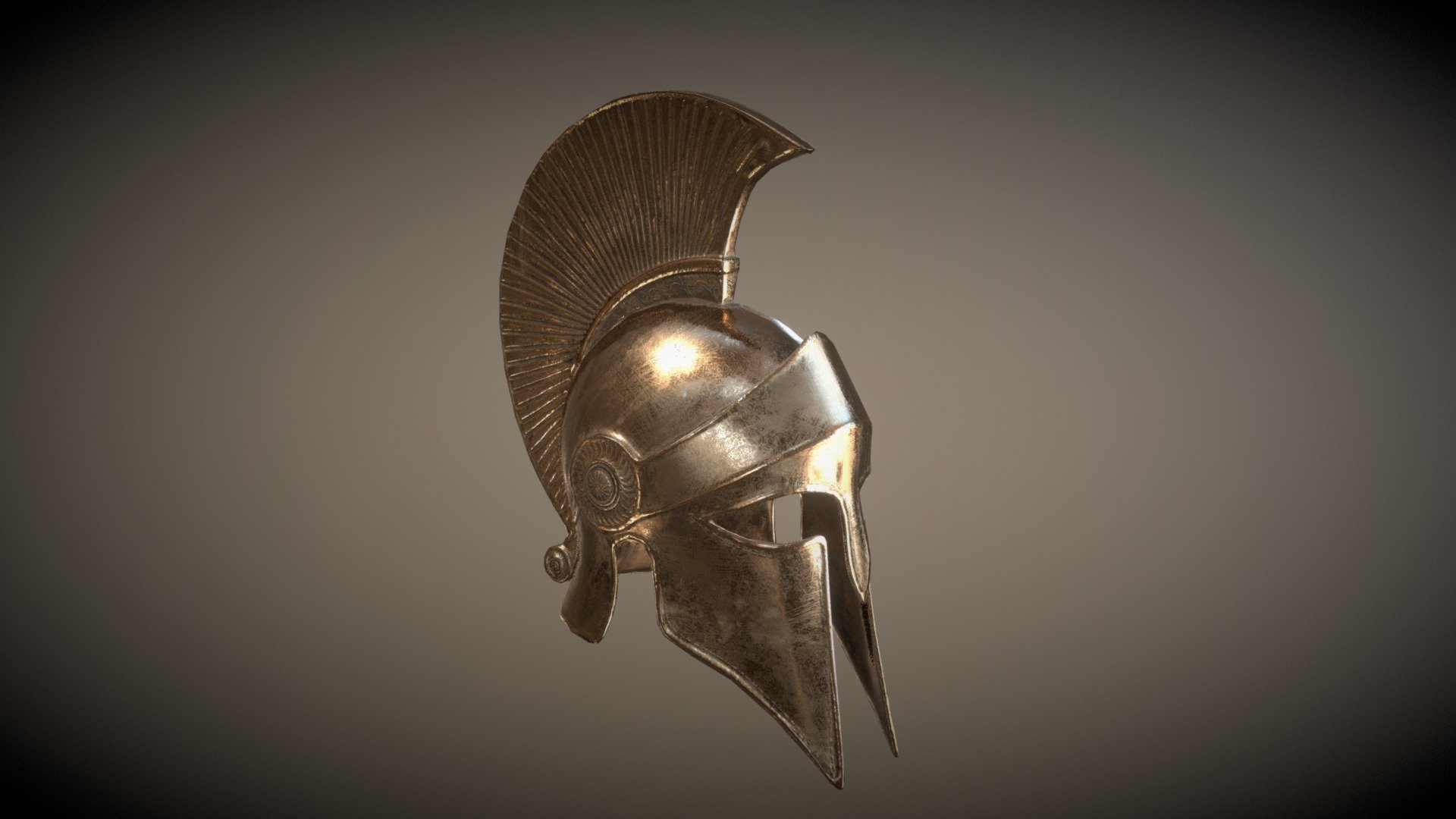 Helmet - 3D model by Krasnoselskiy Vladimir (@mejgan4ik) [fe855e1 ...