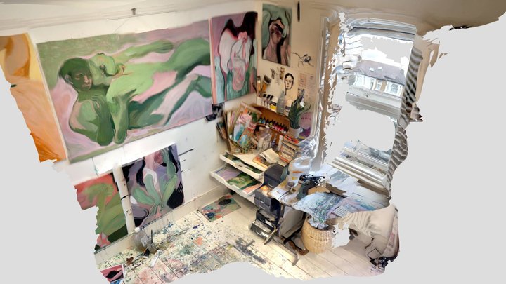 Art Studio preview: Amy Beager 3D Model