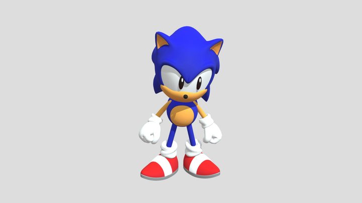 Sonic 3D Model
