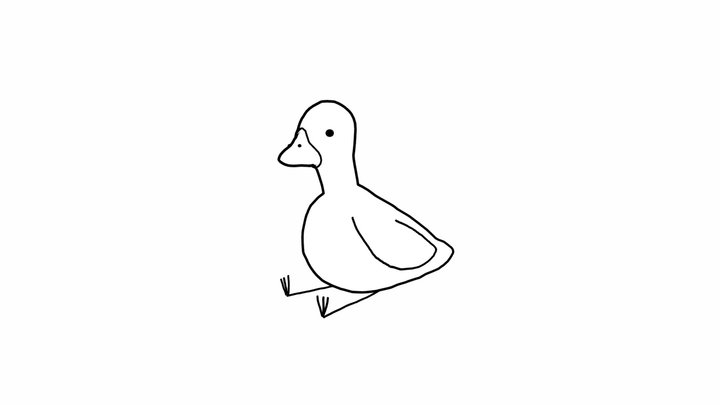 Duck 3D Model