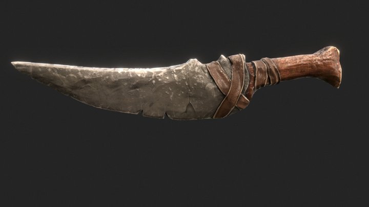 Primal Knife 3D Model