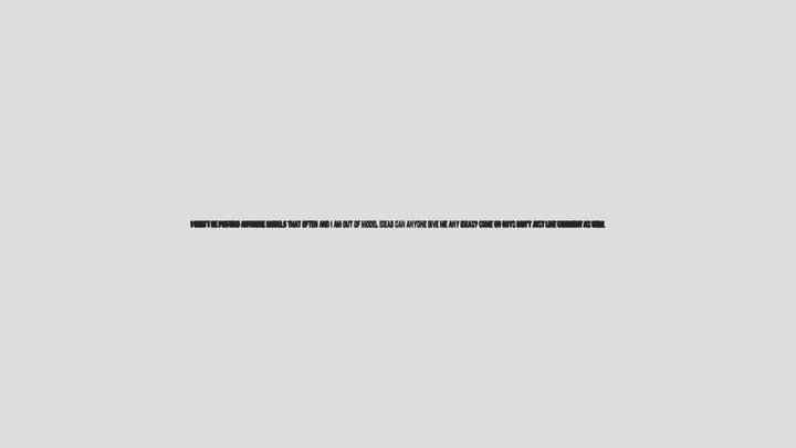Can you give me any ideas 🤔 3D Model