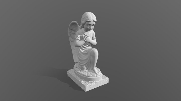 Small Angel Tombstone - Creality Sermoon P1 – Kostenloses 3D-Modell STL
