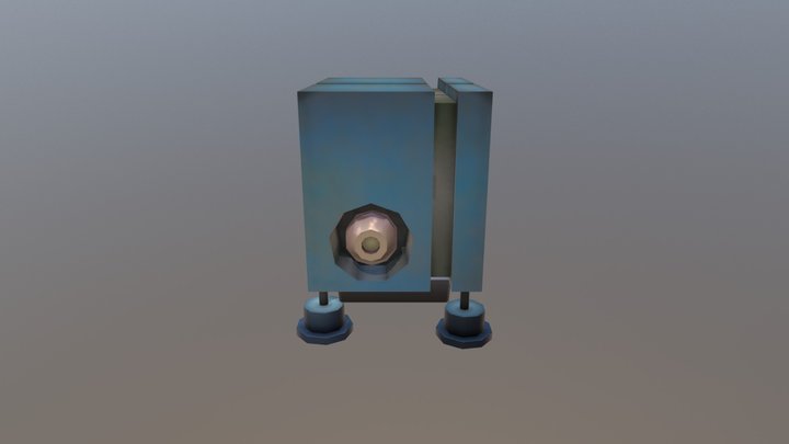 Enemy Robot 3D Model
