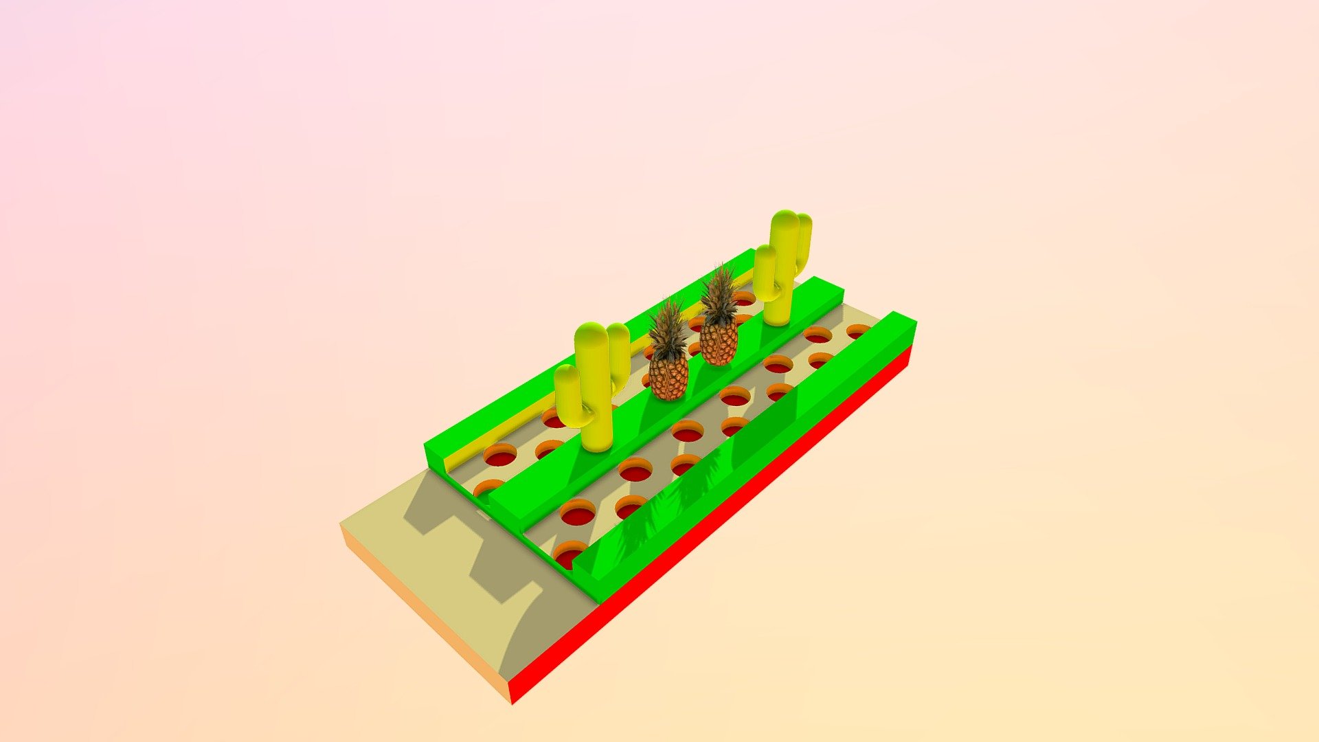 Army Stepping Run 9,5m — Sketchfab embed 3D viewer
