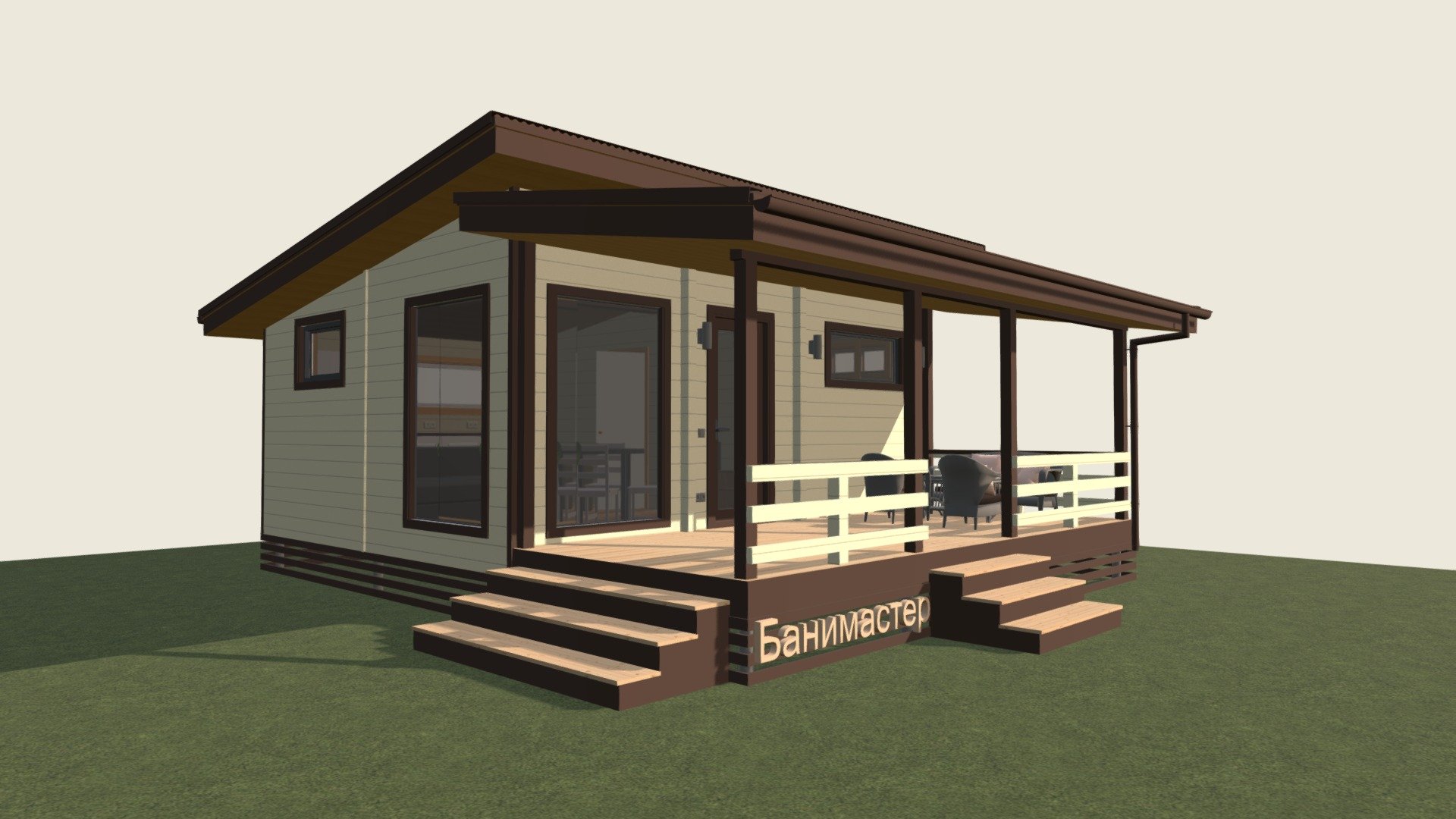 House — Sketchfab embed 3D viewer