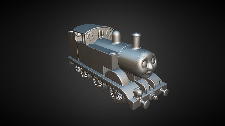 Thomas The Tank Engine, Moneybox 180mm v1 3D Model
