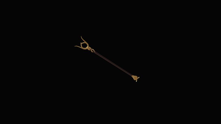 Lux's Wand 3D Model